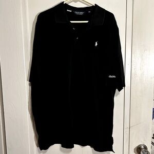 Polo Golf Ralph Lauren Pima cotton SHIRT XXL BLACK